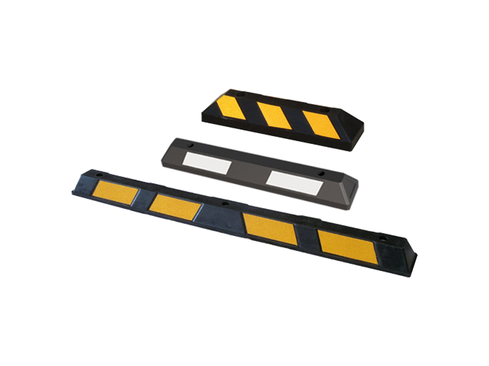 DH-PB Rubber kerbs - Wheel stops for cars from 55 cm to 182 cm - PARKING BARRIERS - LIMIT SWITCH BLOCK DH-PB Rubber kerbs - Wheel stops for cars from 55 cm to 182 cm - PARKING BARRIERS - LIMIT SWITCH BLOCK